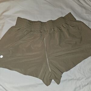 lululemon athletica Khaki Athletic Shorts